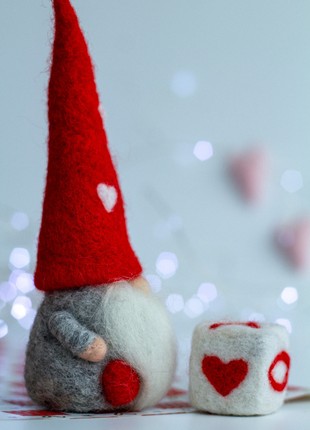 Valentine's Day gift Wool gnome10 photo