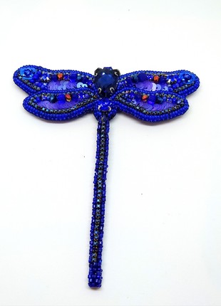 Handmade brooch "the  dragonfly"