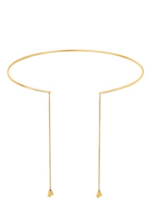 CHOKER IVA GOLD PLATED STERLING SILVER 925