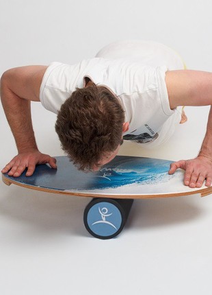 Balance board InGwest Lord of Darkness (Balance Board Training System) with anti-slip roller8 photo