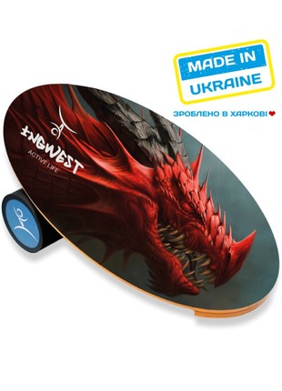 Balance board InGwest Dragon (Balance Board Training System) with anti-slip roller1 photo