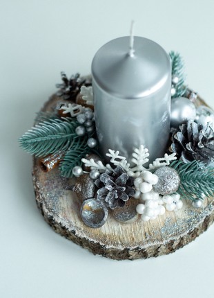 Christmas candle holder