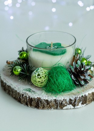 Christmas candle holder7 photo