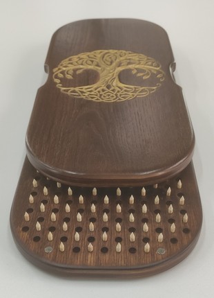 Boards Sadhu with bamboo nails for yoga