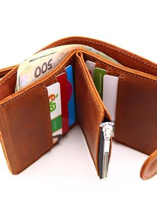 Handmade small trifold leather wallet with engraved for women/ personalized minimalist ladies purse7 photo