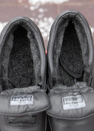 Original men's sneakers on fur. Warm winter boots "Shark 575"5 photo