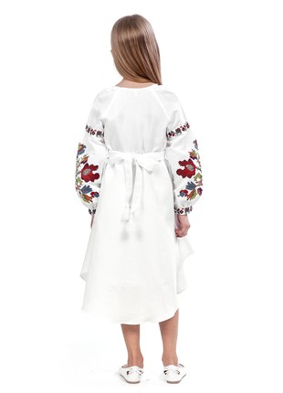 Embroidered dress for girls 302-20/094 photo