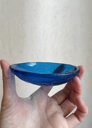 Blue glass plate, XS4 photo