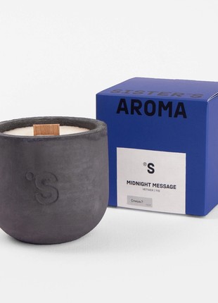 Candle SISTER'S AROMA MIDNIGHT MESSAGE | 00:30 are you sleeping? 200 g