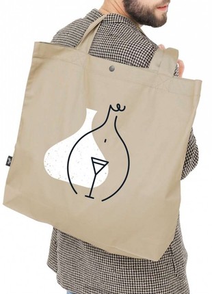 Eco bag Shopper XXL. WINE2 photo