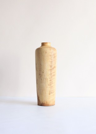 decorative vase in rustic style, handmade unique wooden decor6 photo
