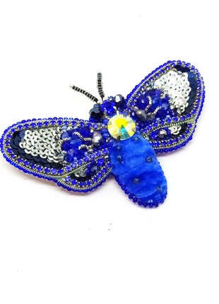 Handmade brooch "the  butterfly"1 photo