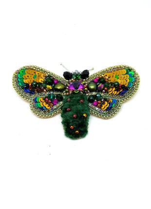 Handmade brooch "the  butterfly"4 photo