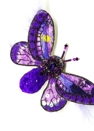 Handmade brooch "the  butterfly"