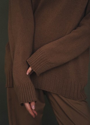 Marta merino wool sweater with cashmere5 photo