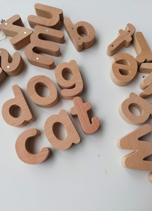 52 wooden magnetic alphabet2 photo