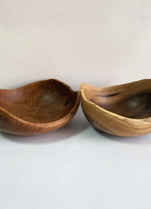 Handmade bowls set of 7, rustic dinnerware5 photo