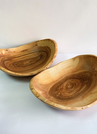 Handmade bowls set of 6, rustic dinnerware4 photo