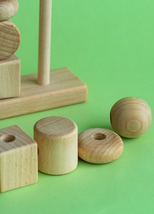 Children's wooden toy Sorter3 photo