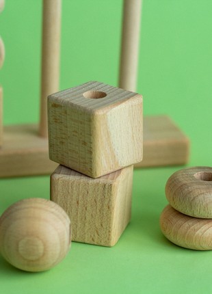 Children's wooden toy Sorter8 photo