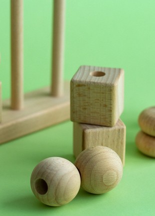 Children's wooden toy Sorter4 photo
