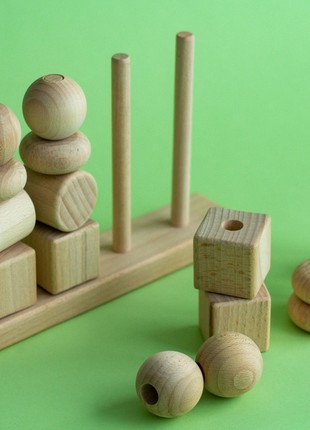 Children's wooden toy Sorter2 photo