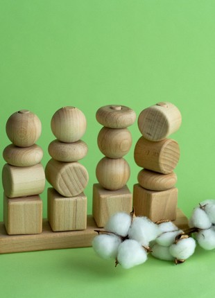 Children's wooden toy Sorter6 photo
