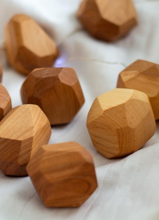 Wooden Balancing Stones, Sorting and Stacking Games10 photo