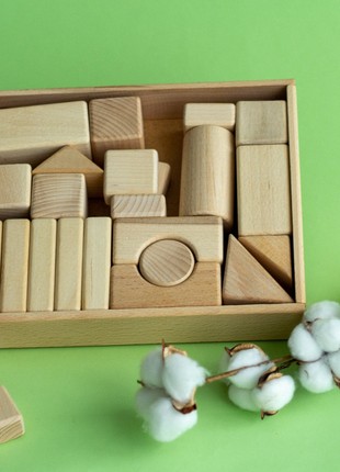 Building Blocks Set Children's wooden constructor4 photo