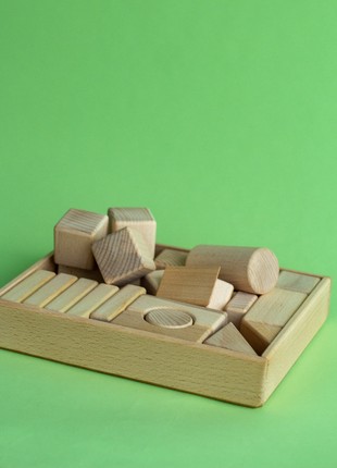 Building Blocks Set Children's wooden constructor8 photo