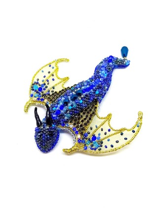 Handmade brooch "The Dragon"4 photo
