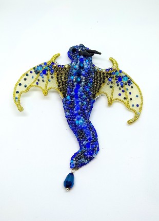 Handmade brooch "The Dragon"5 photo