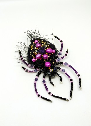 Handmade brooch "spider"4 photo