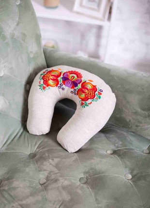 Pillow with embroidery “Petrikovka” HISTROV 2102011