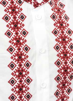 Embroidered shirt for boys 375-19/093 photo