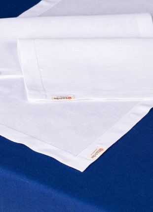 Set of napkins 0.40*0.40m white 4 pcs. 266-21/092 photo