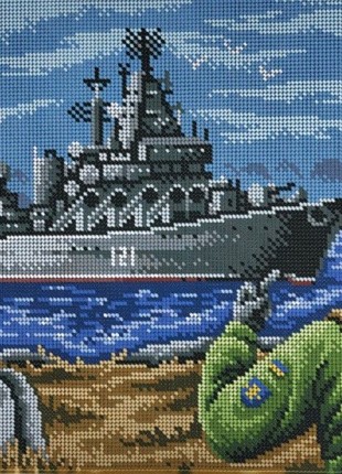 Kit Bead Embroidery  Russian warship a3h_4851 photo