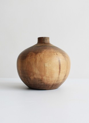 Handmade vase, rustic table wooden decor5 photo