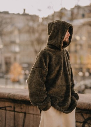 hoodie Green Grizzly2 photo