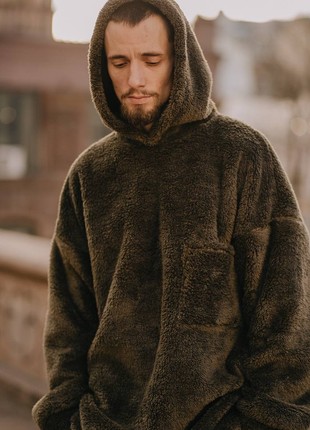 hoodie Green Grizzly3 photo