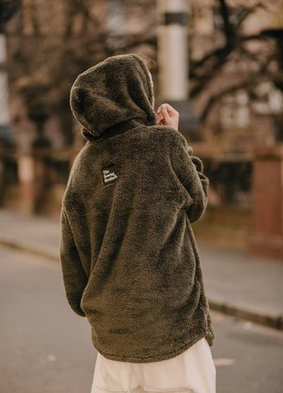 hoodie Green Grizzly2 photo