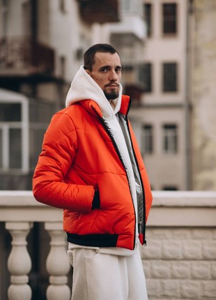 winter jacket Winter guard orange