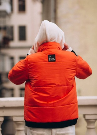 winter jacket Winter guard orange4 photo