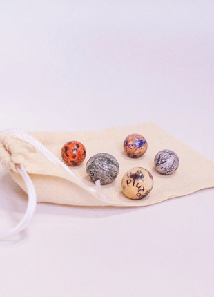 SOLAR SYSTEM - educational set - Astronaut, 8 planets + Dwarf planets, Sun, Moon6 photo