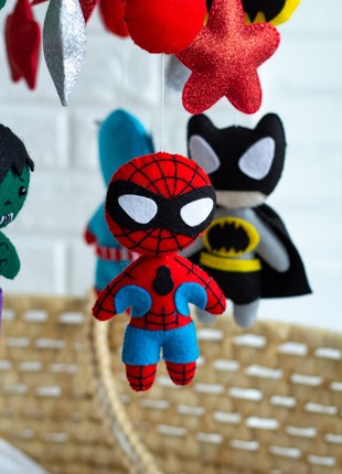 Baby mobile "Superheroes"4 photo