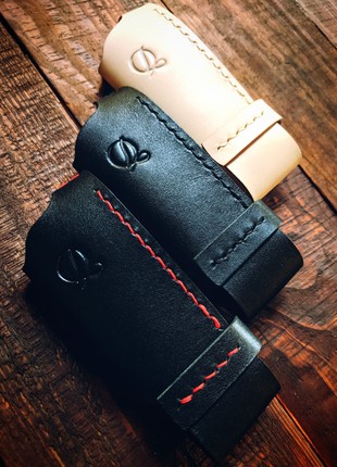 Leather case for IQOS 3 DUO, shockproof, original color3 photo