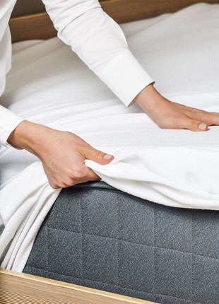 MATTRESS COVER AQUA STOP WITH ELASTIC BAND AROUND THE PERIMETER TM IDEIA 140X200X23 CM3 photo