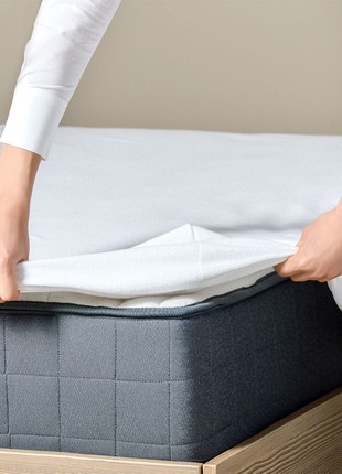 MATTRESS COVER AQUA STOP WITH ELASTIC BAND AROUND THE PERIMETER TM IDEIA 200X200X23 CM2 photo