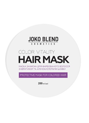 Mask For Colored Hair Color Vitality Joko Blend 200 ml4 photo