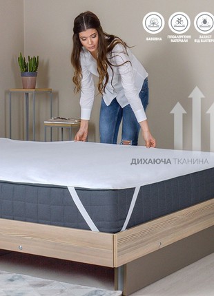 MATTRESS COVER AQUA STOP WITH ELASTIC CORNERS TM IDEIA 180X200 CM2 photo